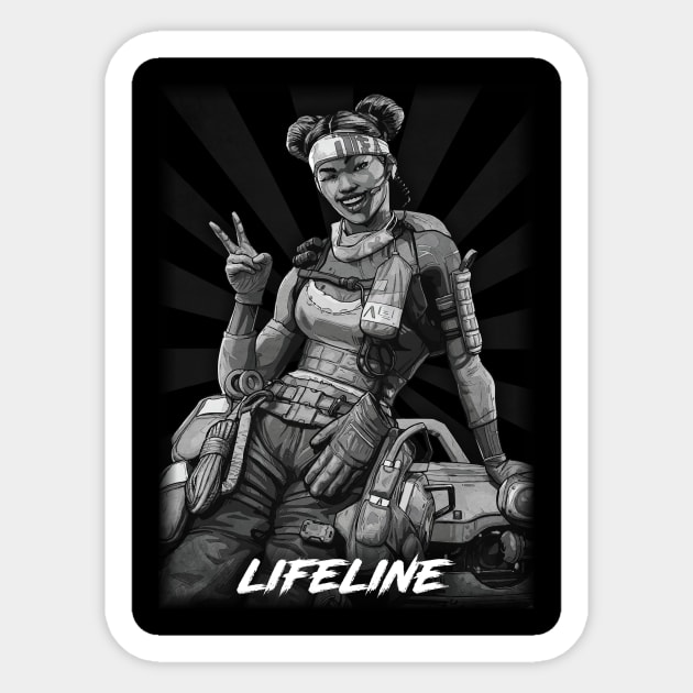 Lifeline Sticker by Durro